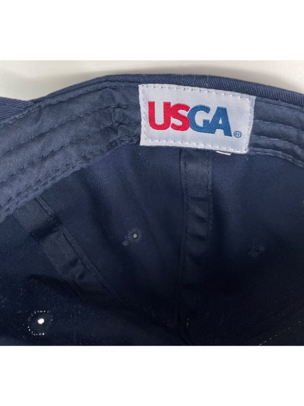 US Open 2020 Winged Foot Strapback Hat Blue One Size USGA Member - Picture 7 of 8